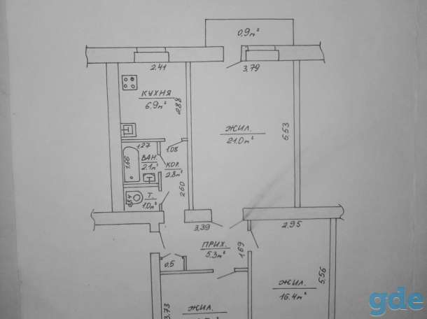 Продажа трехомнатной квартиры, Гп Правдинский, ул. Юбилейная, фотография 4