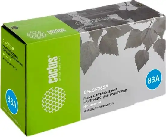 Картридж cactus cs-cf283a (аналог hp cf283a), фотография 1