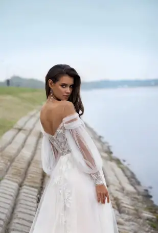 Свадебное, вечернее платье, фотография 1