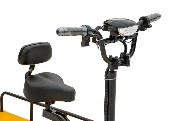 Платформенная тележка электрическая rutrike склад 2500, фотография 5