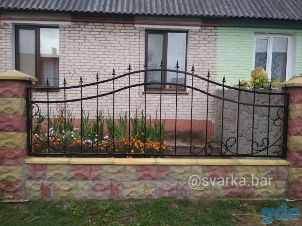 Ворота калитка забор навес, фотография 11