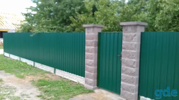 Красивый забор для вашего участка, фотография 2