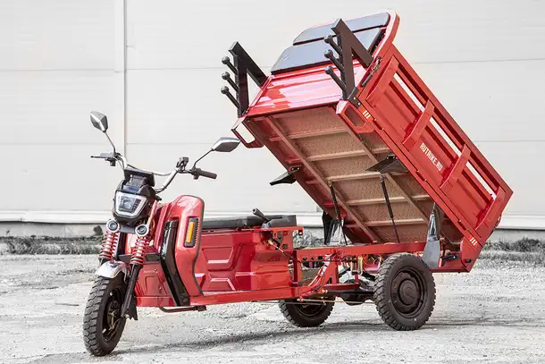 Грузовой электротрицикл rutrike антей pro 1500 60v1200w, фотография 4