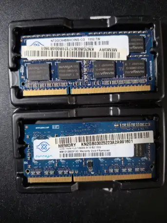 Память для ноутбука 2x4Gb DIMM DDR3, фотография 1