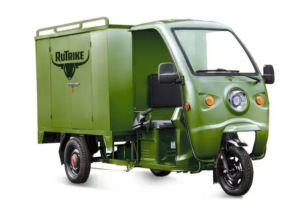 Грузовой электротрицикл rutrike карго 1800 60v1000w, фотография 1