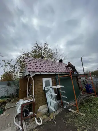 Кровельные работы кровля, монтаж кровли, фотография 7