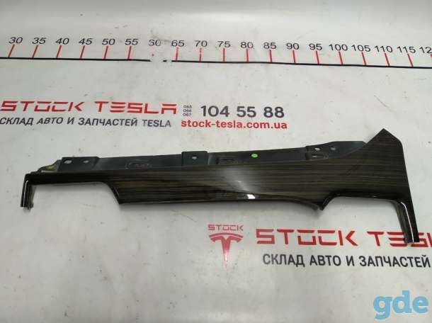 Зап. части для авто Tesla. Декоративная накладка центральной панели пассажирская OBECHE GLOSS HZ MATA Tesla model S, mod, фотография 2