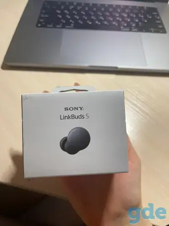 Наушники Sony LinkBuds S WF-LS900N (темно-серый), фотография 1