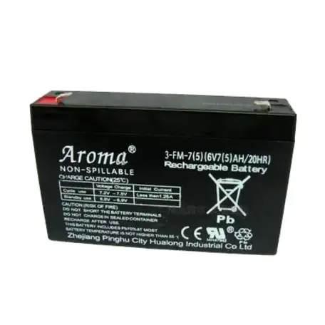Аккумулятор для детского электромобиля aroma 6v 7ah, фотография 1