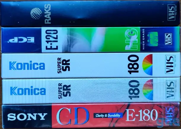 Домашняя коллекция VHS-видеокассет ЛОТ-34, фотография 7