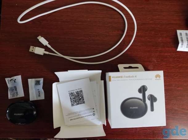 Продам Bluetooth наушники Huawei freebuds 4i, наушникам 2 недели, практически новые, один раз использовались при проверк, фотография 2