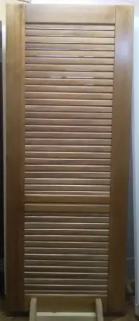 Двери жалюзийные., фотография 1