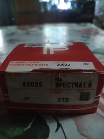 Поршневые кольца Kia Spectra, фотография 1