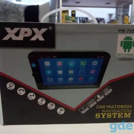 Автомагнитола 1DIN с навигатором XPX 7055, фотография 3