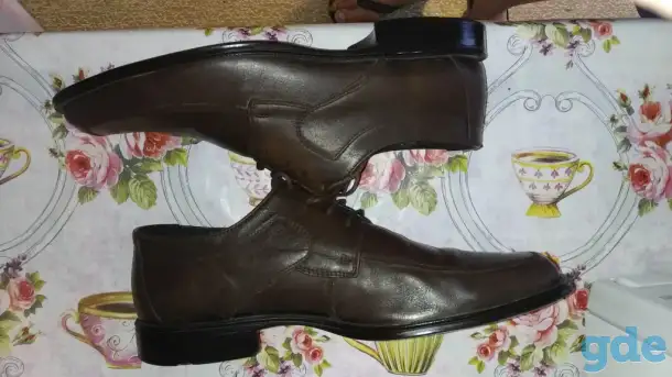 Мужские туфли из натур. кожи (Германия) 43/43,5р-р, фотография 4
