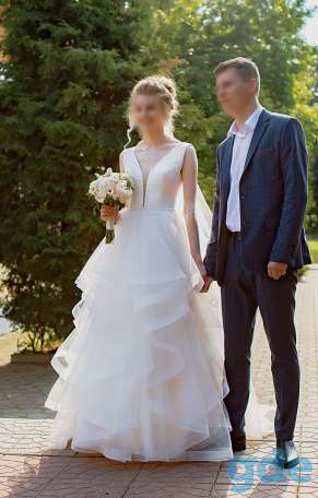 Продам свадебное платье от бренда Florense Wedding Fashion. Чехол в подарок, фотография 7