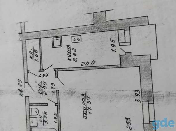 Продам 1 комнатную квартиру., Строителей 24/5, фотография 2