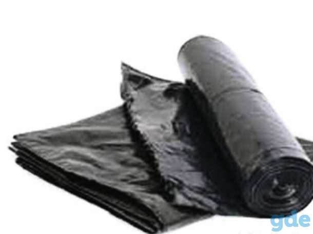 Пакеты для мусора 120/240 л, прочные, черные, фотография 4