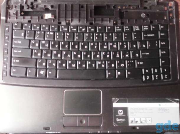 Клавиатура и тачпад на маске от Acer 5220 extensa., фотография 1