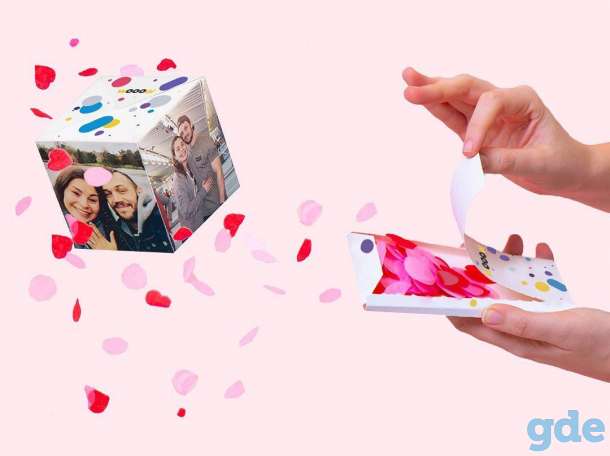 Бум-Открытка с Фотокубиком. Вау-эффект на 100%, фотография 2