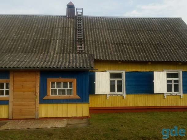Продаётся деревянный дом, Минская область,  Столбцовский район,  д. Островы,  ул. Центральная 1, фотография 2