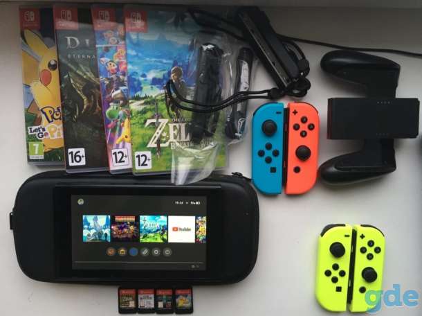 Игровая приставка Nintendo Switch, фотография 1