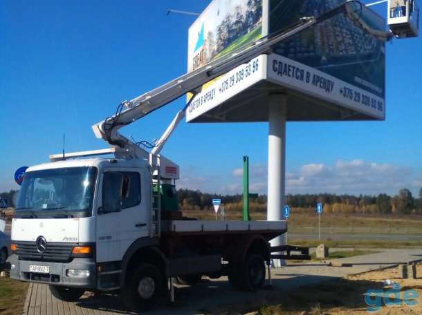 Аренда автовышек и автокранов. Большой парк разнообразной техники, фотография 2