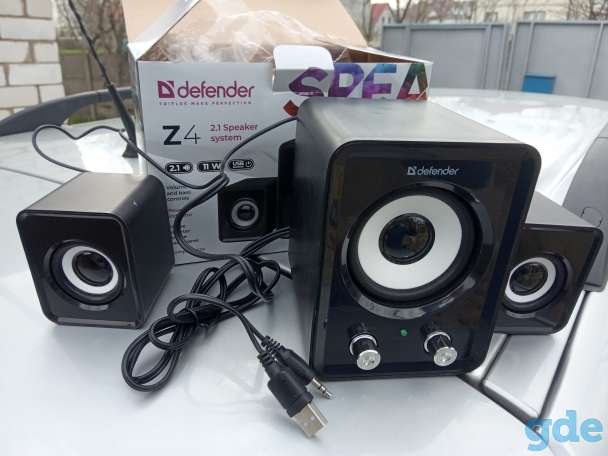 Аккустическая система 2.1 11 Ватт Defender USB., фотография 3