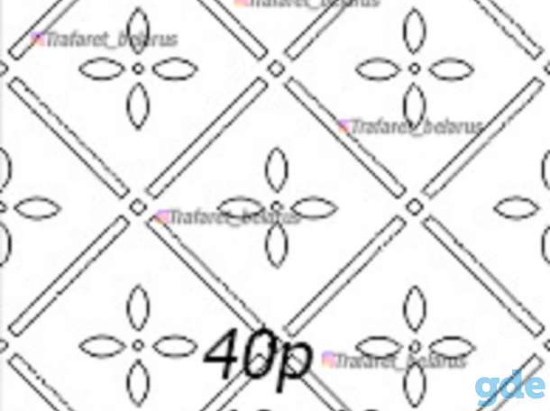 Трафареты для стен, фотография 7