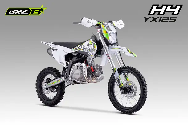Питбайк brz h4 yx125 17/14, фотография 1