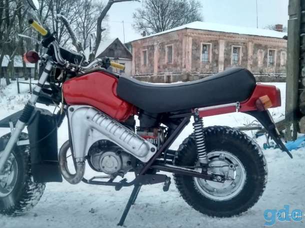 Мотоцикл высокой проходимостью Тула т200, фотография 4