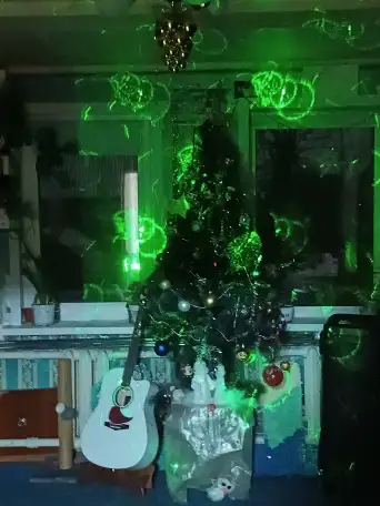 Проектор RGB стробоскоп диско лазер светомузыка, фотография 5