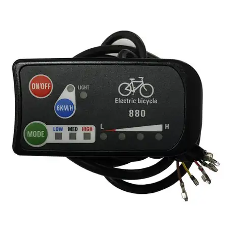 Компьютер для велосипеда kt-led880 36v, фотография 1