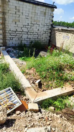 Место под строительство гаража с фундаментом, Старобабиновичский тракт 27, фотография 4