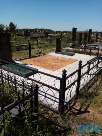 Памятники,установка,благоустройство,оградки, фотография 5