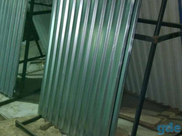 Крашенный и оцинкованный профлист С8 и C21 с доставкой в Мядель, фотография 2