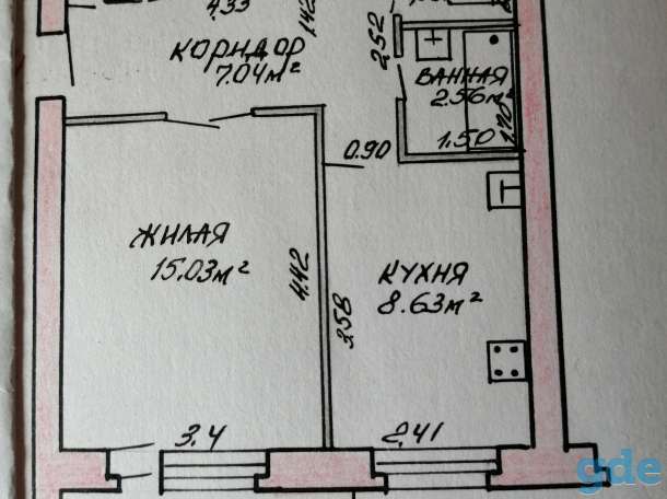 Однокомнатная квартира, Потоцкого 21, фотография 1