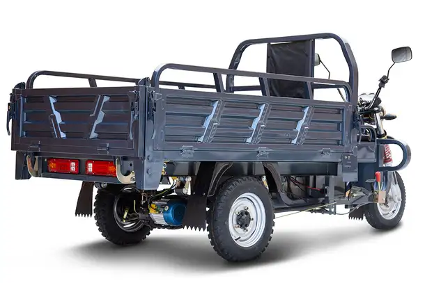 Грузовой электротрицикл rutrike титан 2000 гидравлика 60v1500w, фотография 6