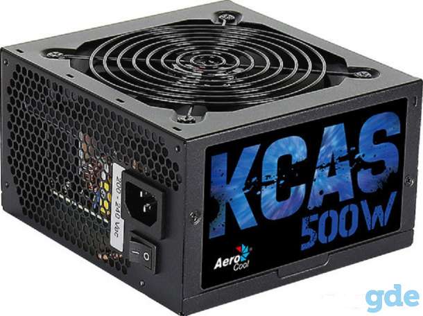 ПРОДАМ!Блок питания Aerocool 500W(KCAS-500W) НЕ ИСПОЛЬЗОВАЛСЯ! НОВЫЙ! +Коробка., фотография 1