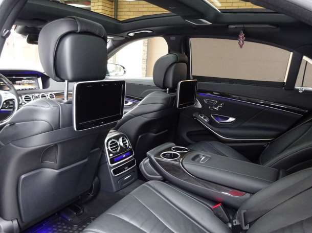 Аренда авто с водителем в Минске. Mercedes W222 S500 Long., фотография 5