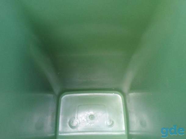 Пластиковый контейнер 120 л зеленый, фотография 4