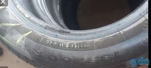 Продам шины б/у  4 шт 185/60/15, фотография 2