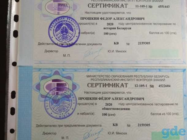 Репетитор по истории Беларуси и обществоведению, фотография 6