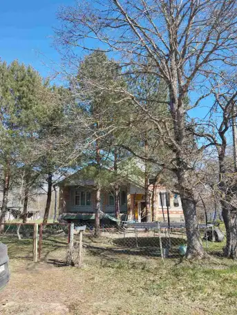 Дом у озера в Новом Селе! Кирпичный дом, 25 соток  баня на берегу. Косули приходят к порогу!, фотография 1