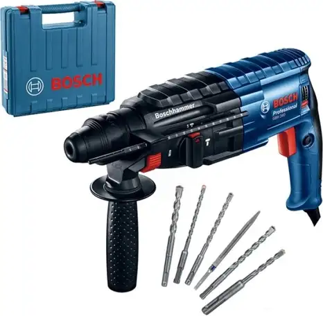 Перфоратор bosch gbh 240 professional 0611272102 (кейс, набор оснастки), фотография 1