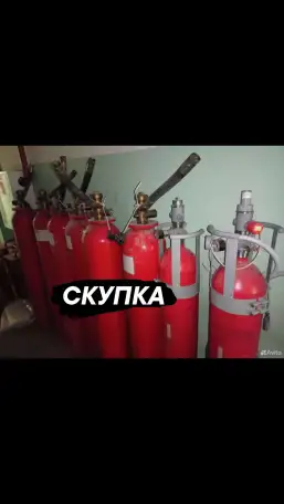 Вывоз баллонов пожаротушения хладон фреон, фотография 3