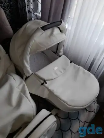 Продам коляску из экокожи Carmello 2в1, фотография 8