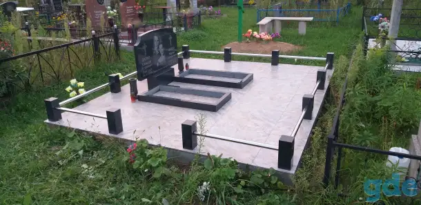 Памятники и благоустройство мест захоронения в г.Жодино, фотография 1