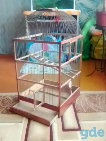 Продам клетку для попугаев, фотография 3