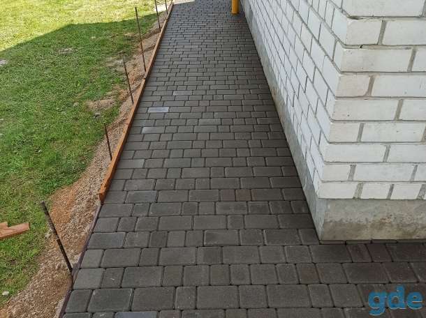 Укладка тротуарной плитки, фотография 13